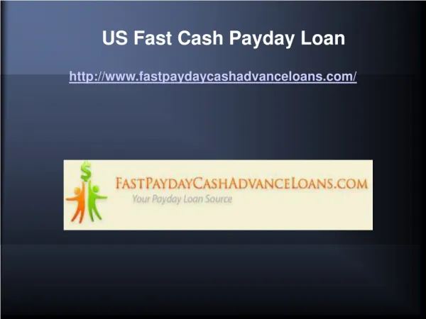 Us Fast Cash Payday Loans