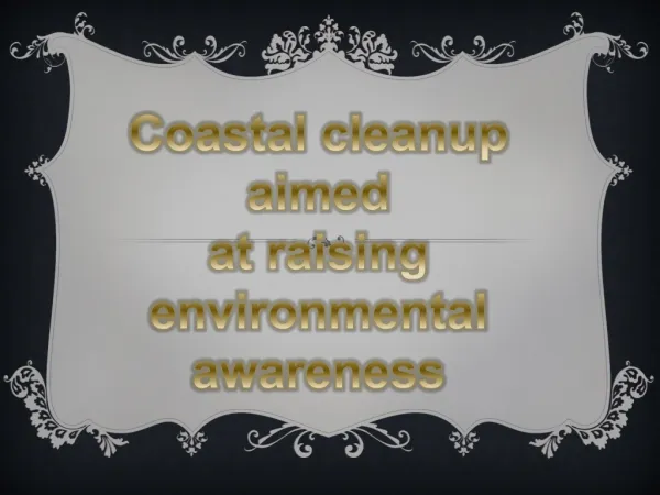 Forum Post: Head-Fi.org article, Coastal cleanup aimed at ra
