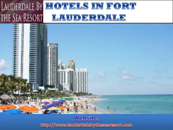 hotels in fort lauderdale