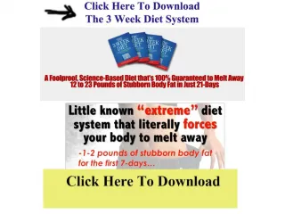 3 Week Diet System Pdf 3-week Diet Plan For Men