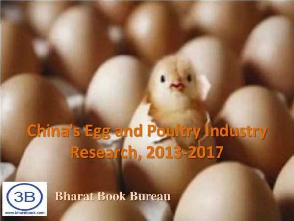 China's Egg and Poultry Industry Research, 2013-2017