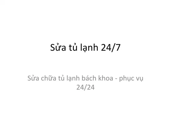 s a t l nh 24 7