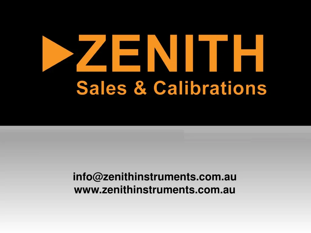 info@zenithinstruments