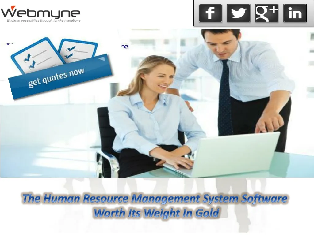 the human resource management system software