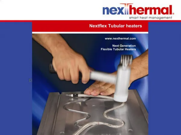 Nextflex Tubular Heaters