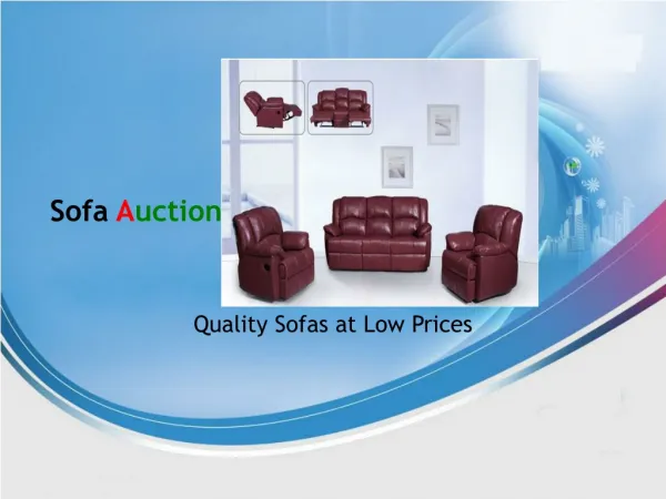 Sofa Sale at Sofa Auction
