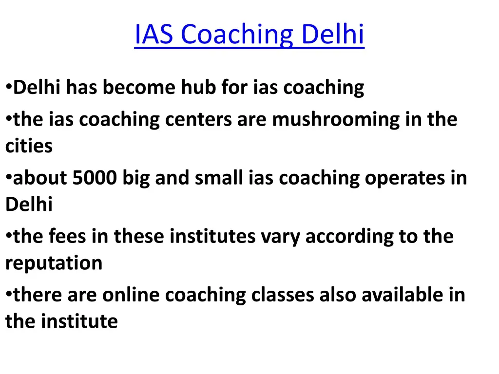 ias coaching delhi