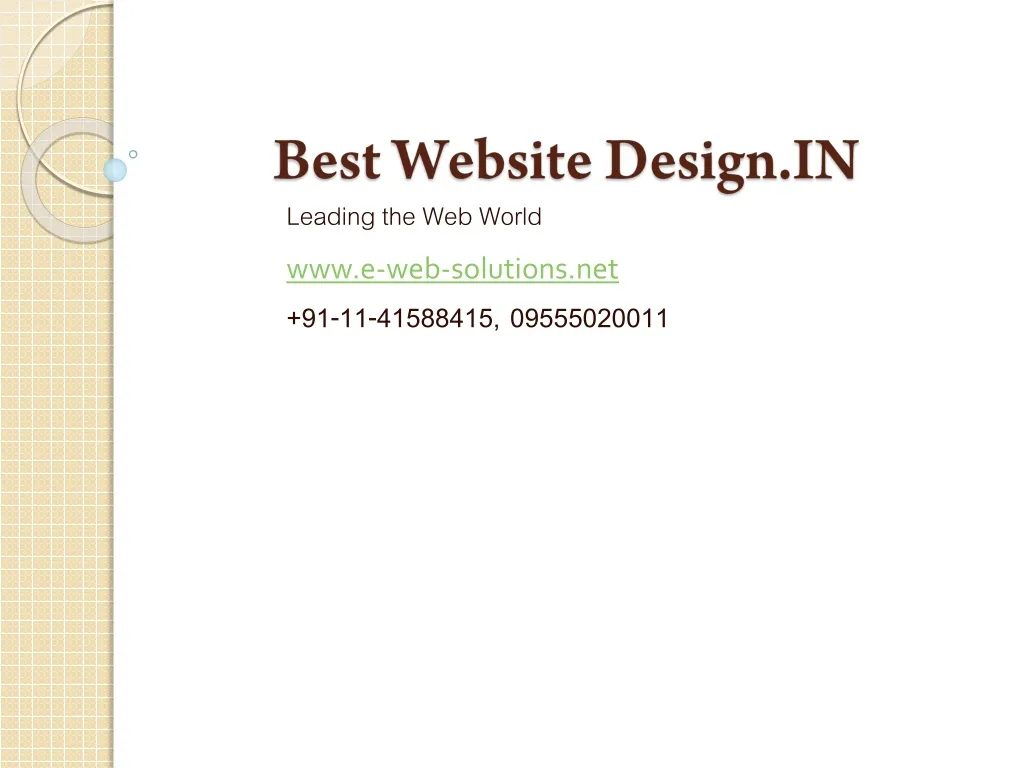 best website design in