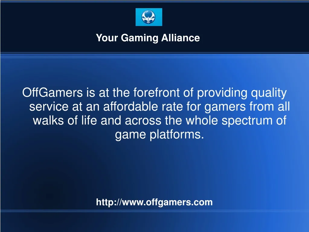 your gaming alliance