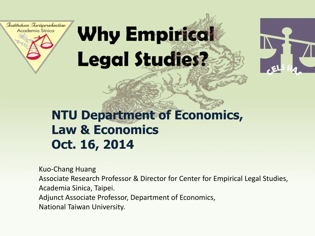 why empirical legal studies