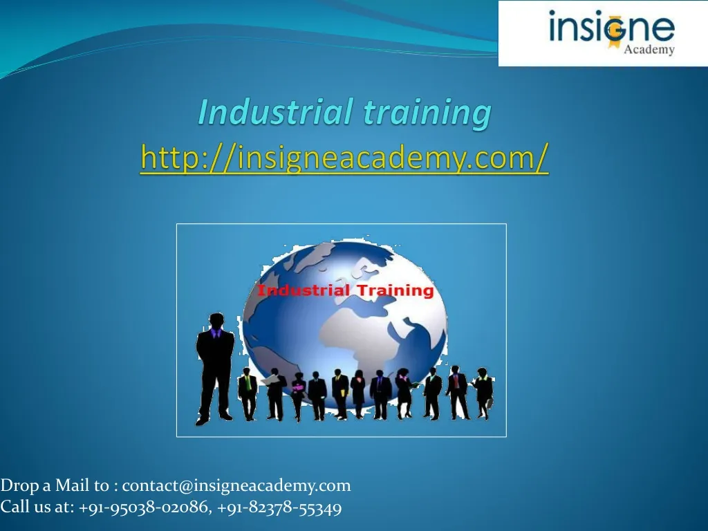 industrial training http insigneacademy com