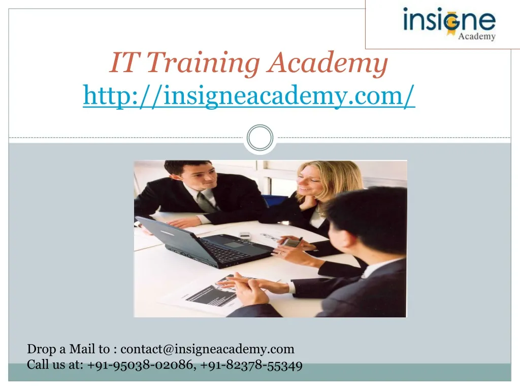 it training academy http insigneacademy com