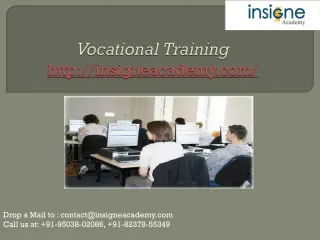 Vocational Training - slide 1