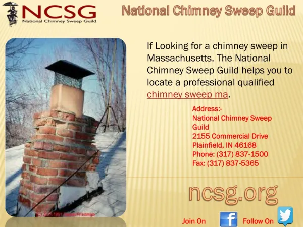 Chimney Sweep in MA