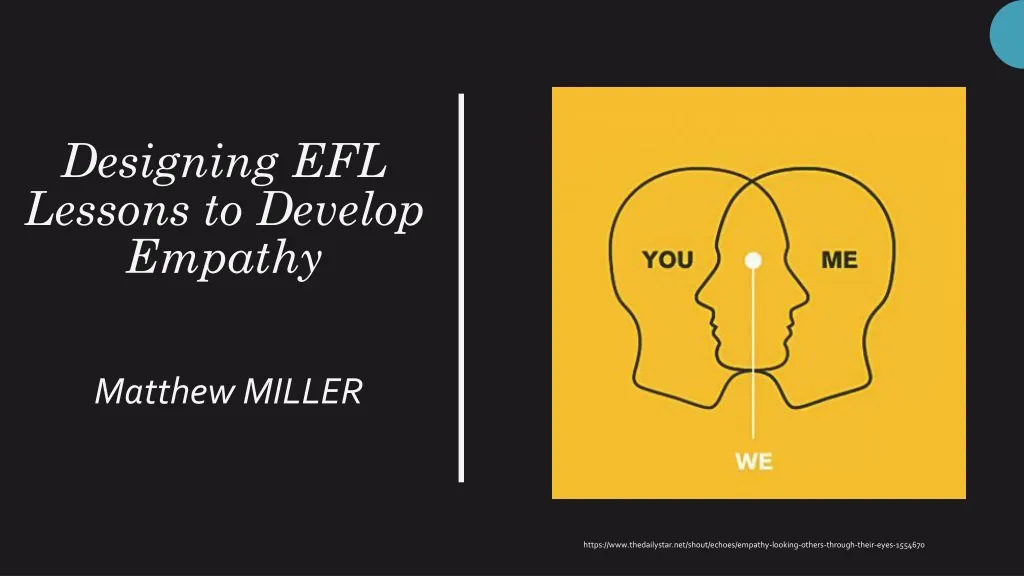 designing efl lessons to develop empathy