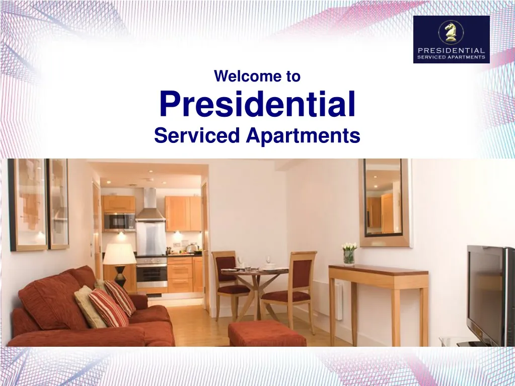 welcome to presidential serviced apartments