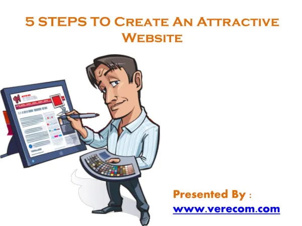 5 Steps To Create An Attractive Website