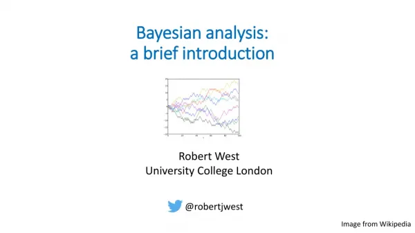 Bayesian analysis: a brief introduction