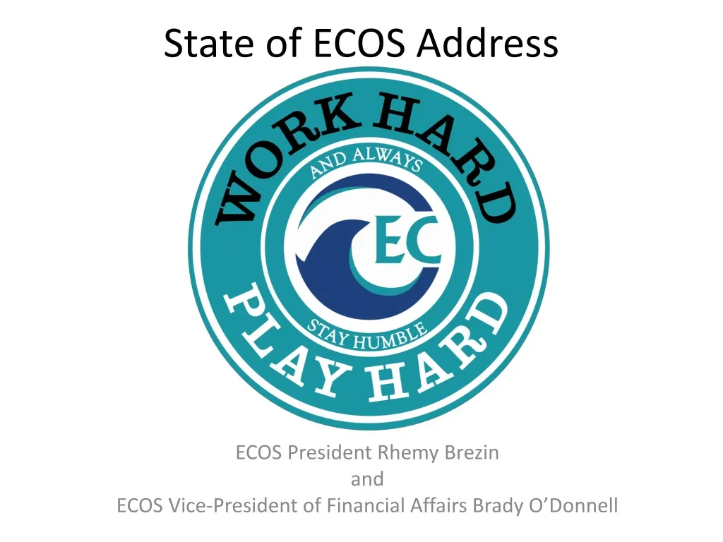 state of ecos address