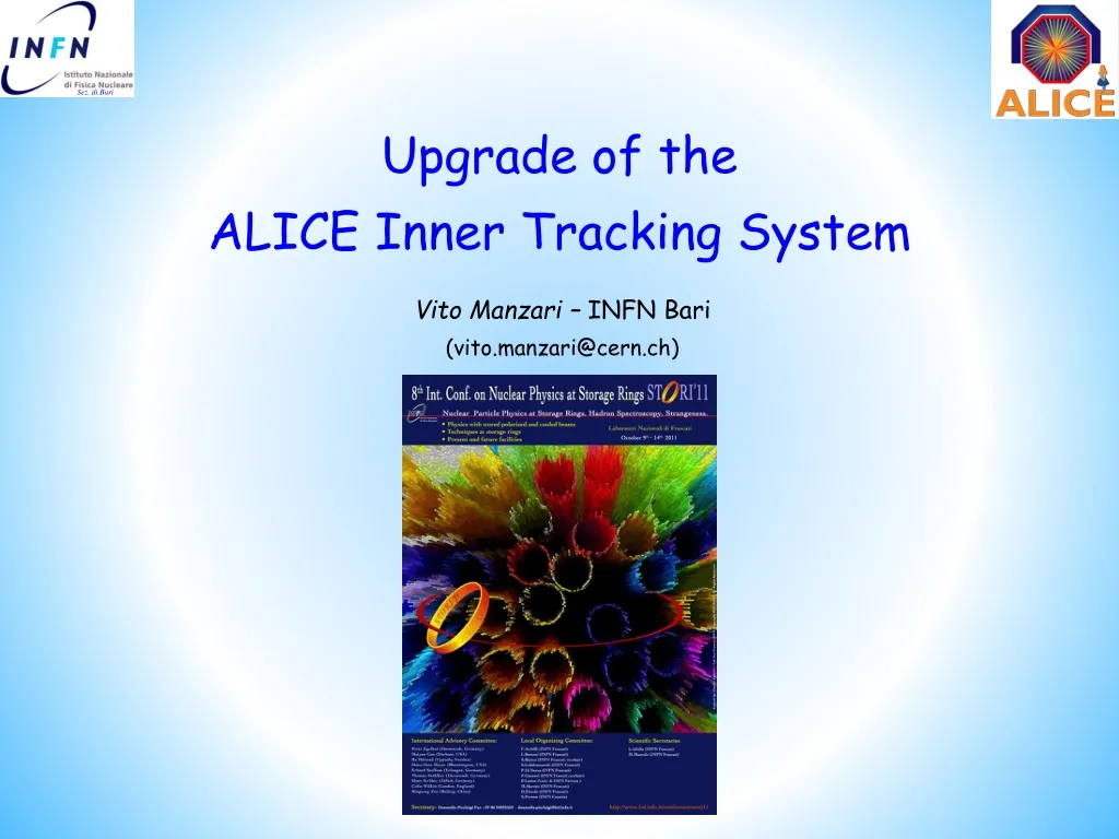 upgrade of the alice inner tracking system vito