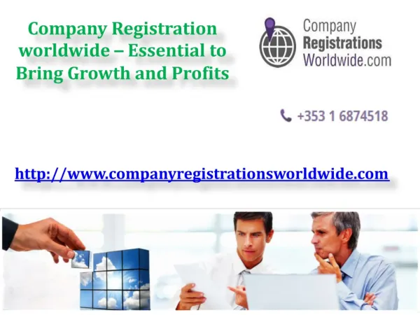 Company Registrations Worldwide