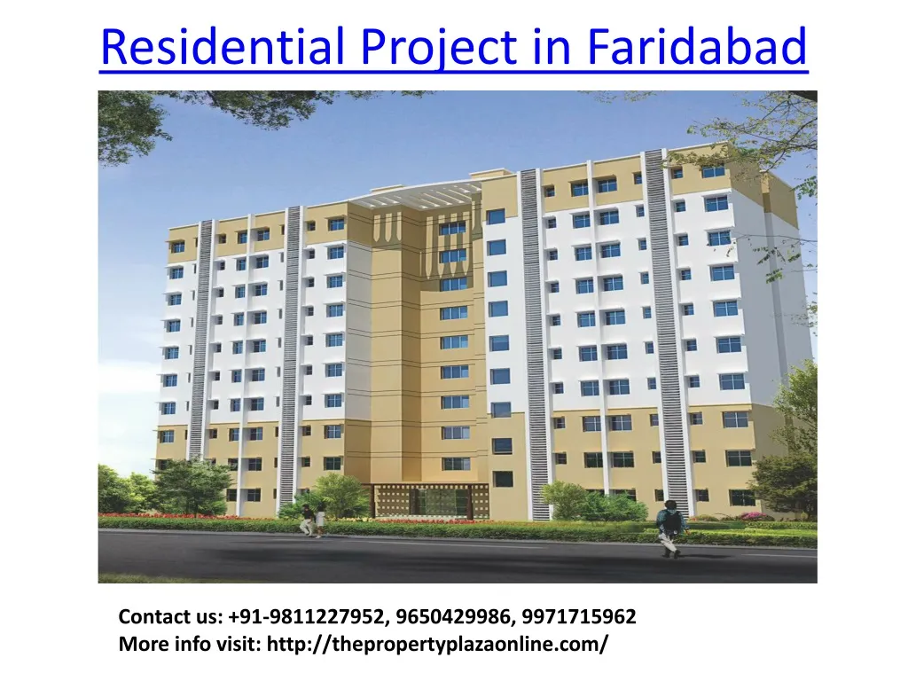 residential project in faridabad