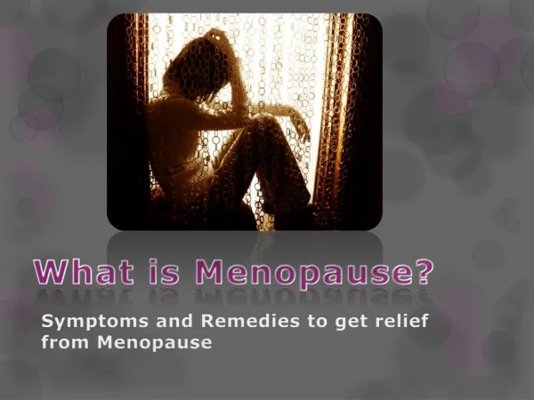A Guide To Menopause