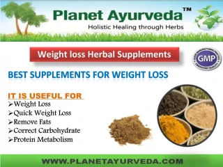 Weight loss Herbal Supplements - slide 1