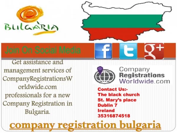 company registration bulgaria