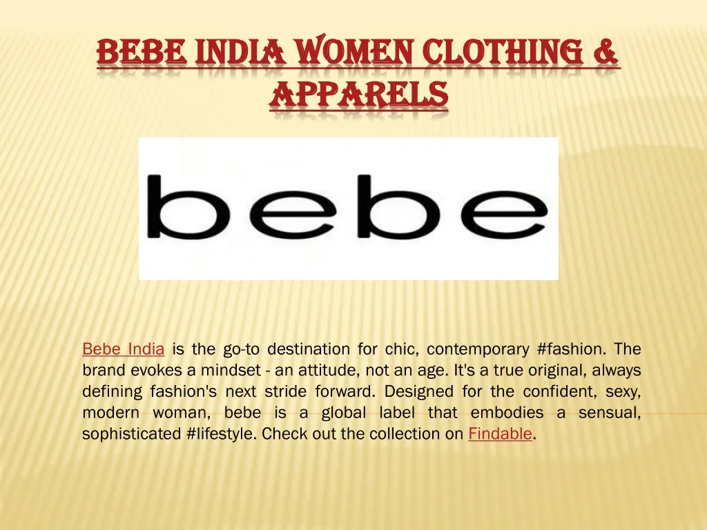 bebe india women clothing apparels
