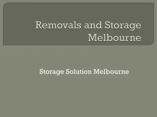 Removals and Storage Melbourne - slide 1