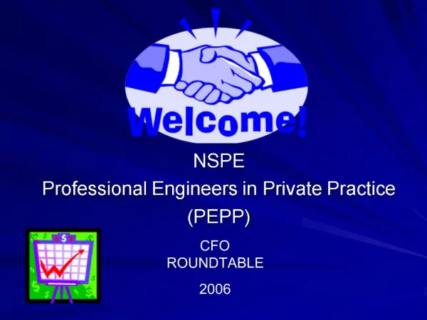 NSPE Professional Engineers in Private Practice PEPP