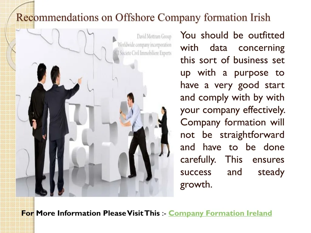 recommendations on offshore company formation irish