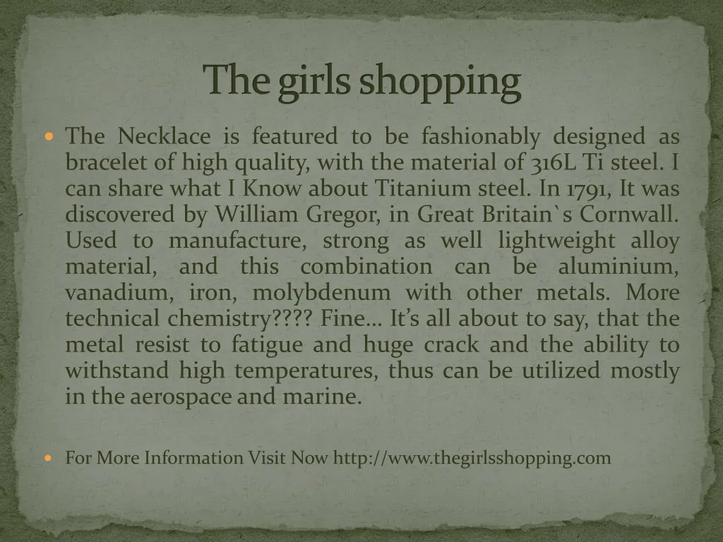 the girls shopping