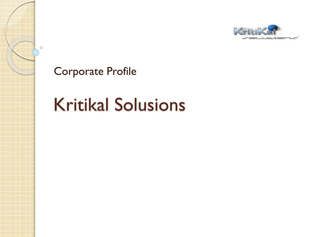 kritikal solusions