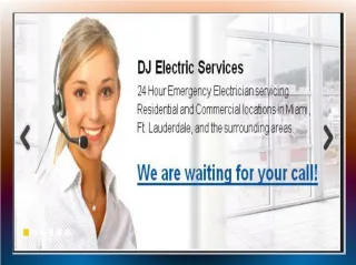 Commercial Electric Service - slide 1