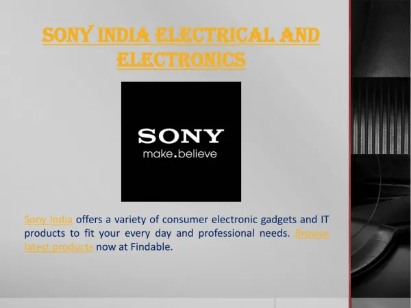 Sony India stores near you to shop Sony TV, Sony Camera, Mob