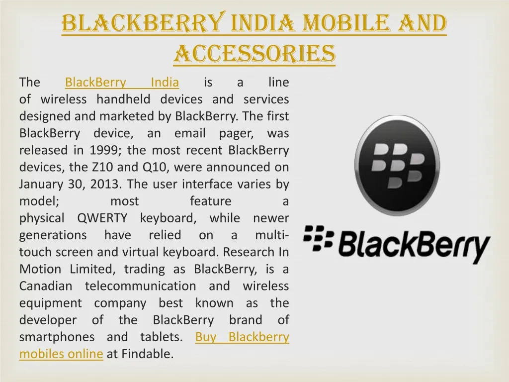 blackberry india mobile and accessories