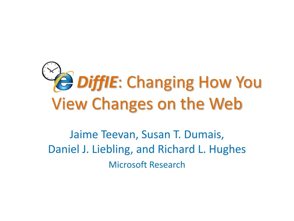 diffie changing how you view changes on the web