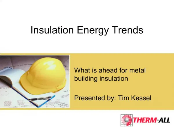 Insulation Energy Trends