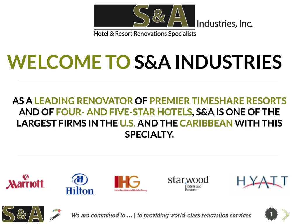 welcome to s a industries