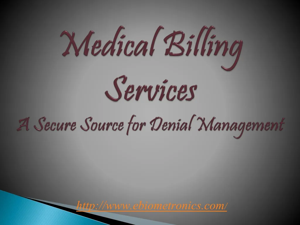 medical billing services a secure source for denial management
