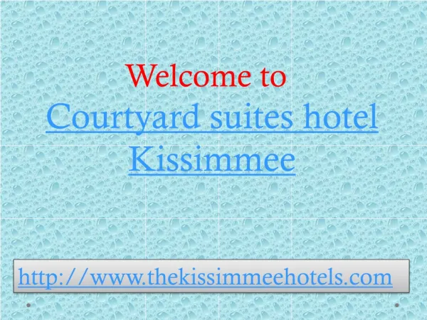 courtyard suites hotel kissimmee