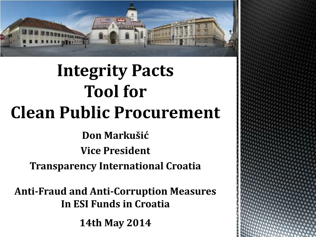 integrity pacts tool for clean public procurement