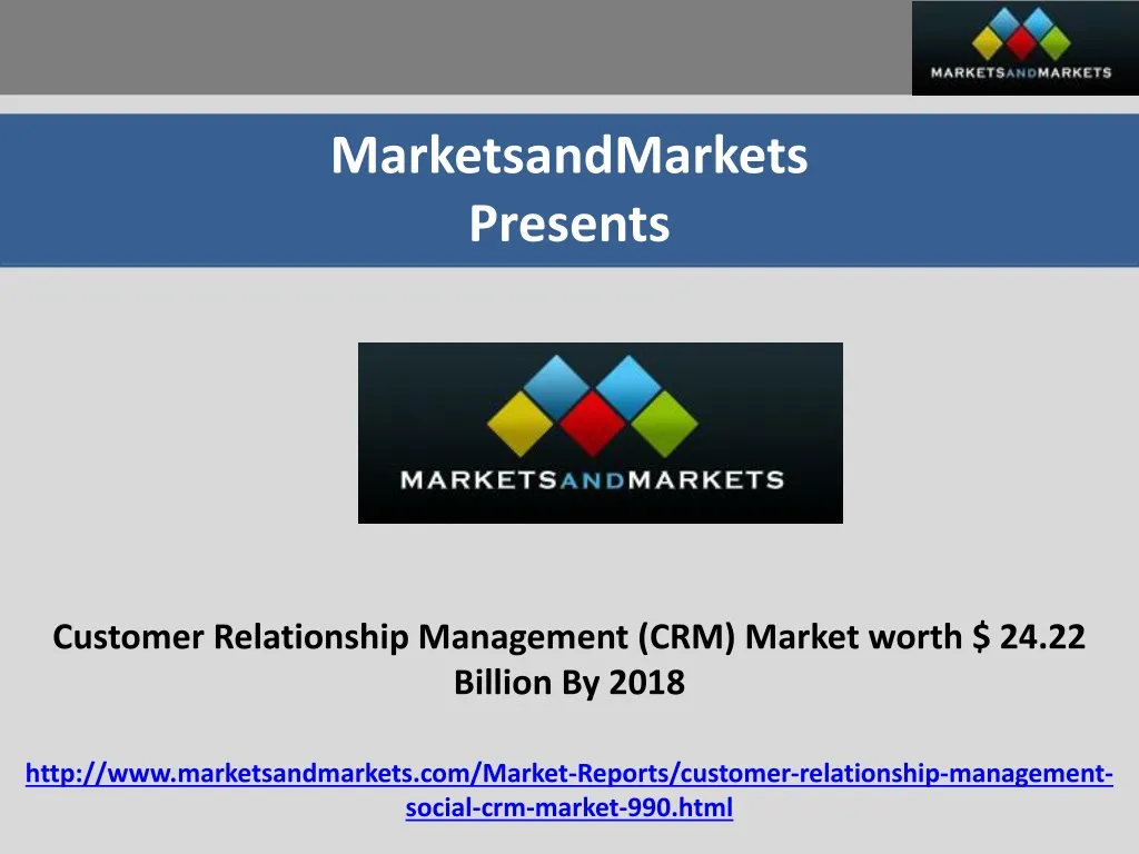 marketsandmarkets presents