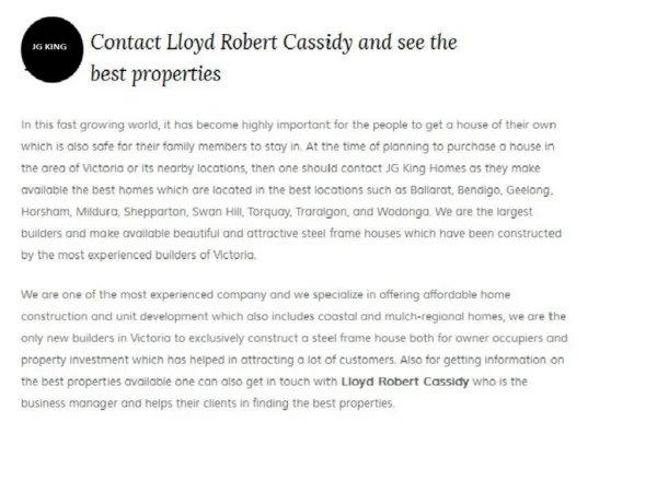 Lloyd Cassidy