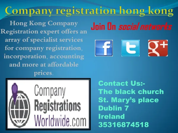 company registration hong kong