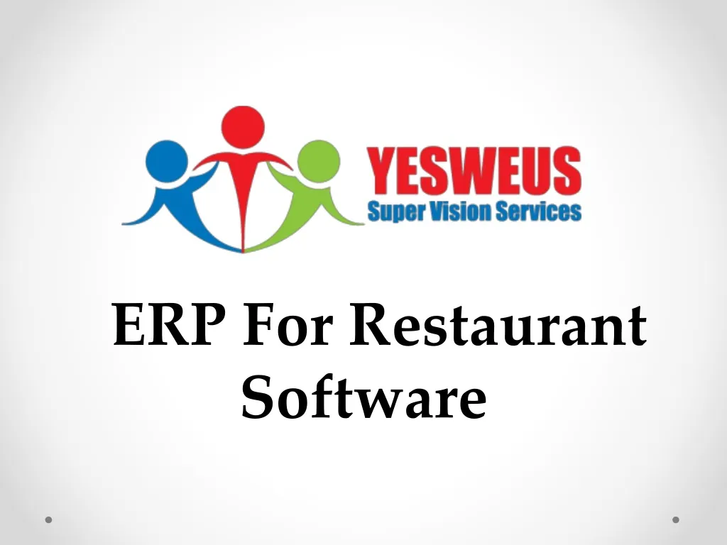erp for restaurant software