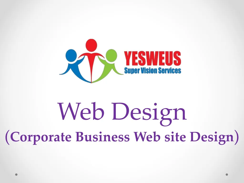 web design corporate business web site design
