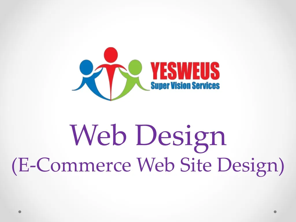web design e commerce web site design